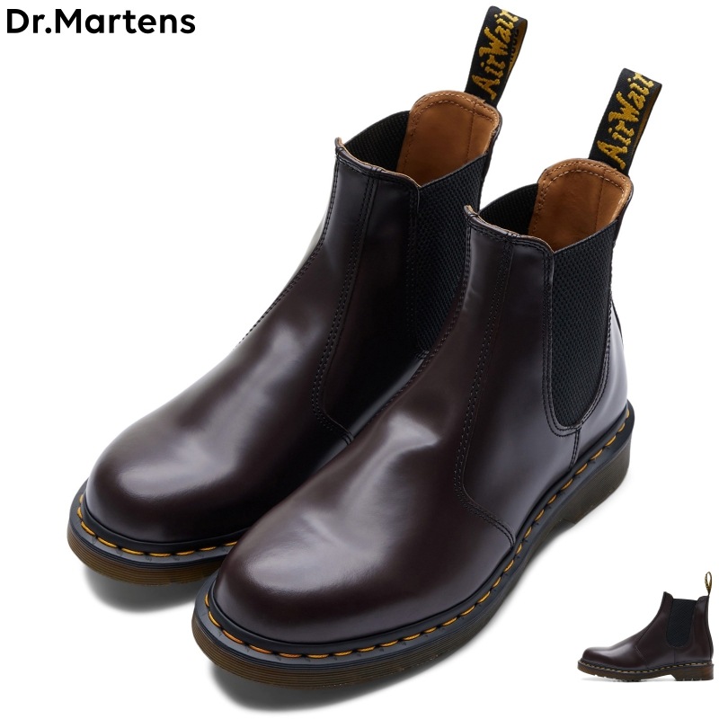 [DR.MARTENS] ドクターマーチン 2976 YS チェルシー ブーツ BURGUNDY 27280626