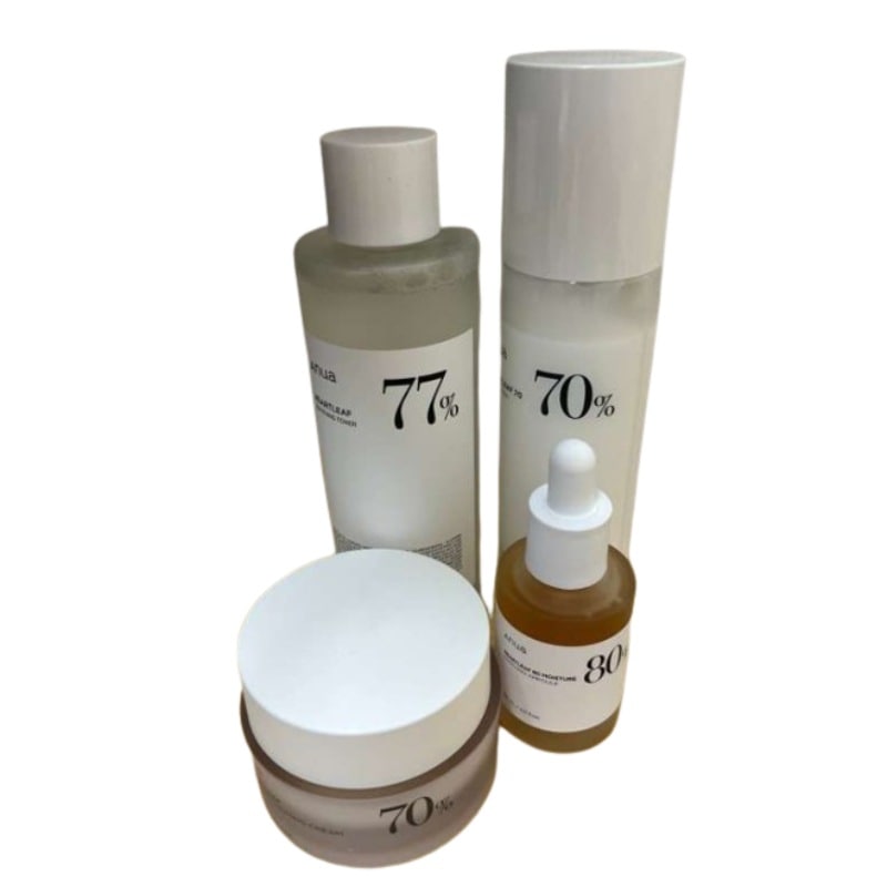 ドクダミBEST基礎セット(ドクダミ77% スージングトナー250ml+ドクダミ80水分鎮静アンプル30ml+ドクダミ70デイリーローション200ml+ドクダミ70インテンスカミングクリーム50ml)オールインワン