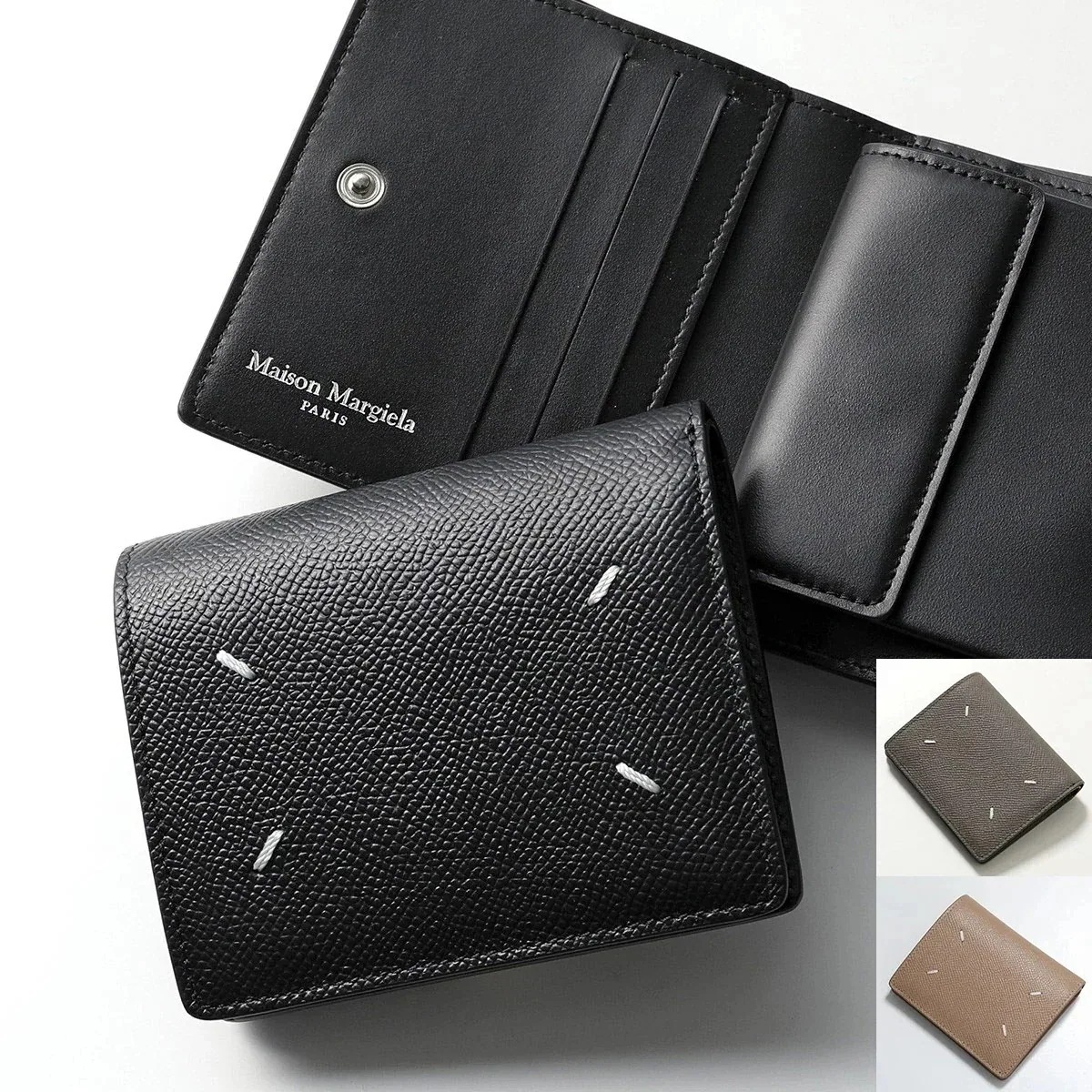 MAISON MARGIELA メゾンマルジェラ 二つ折り財布 SA3UI0007 P4745 レディース バイフォールド ウォレット 小銭入れ付き SA3UI