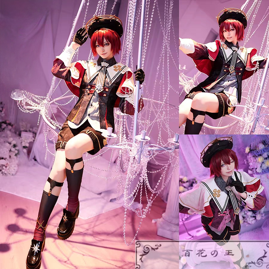 あんスタ Ha/Lo SHUFFLE×堕天使の晩餐会 仙石忍 真白友也 朱桜司 花群冬芽 コスプレ衣装 コスチューム