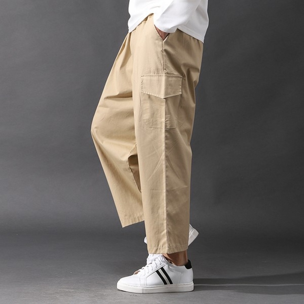 (Juans) フォーシーズンズコットンアンフットポケットワイドパンツ ECCP5223