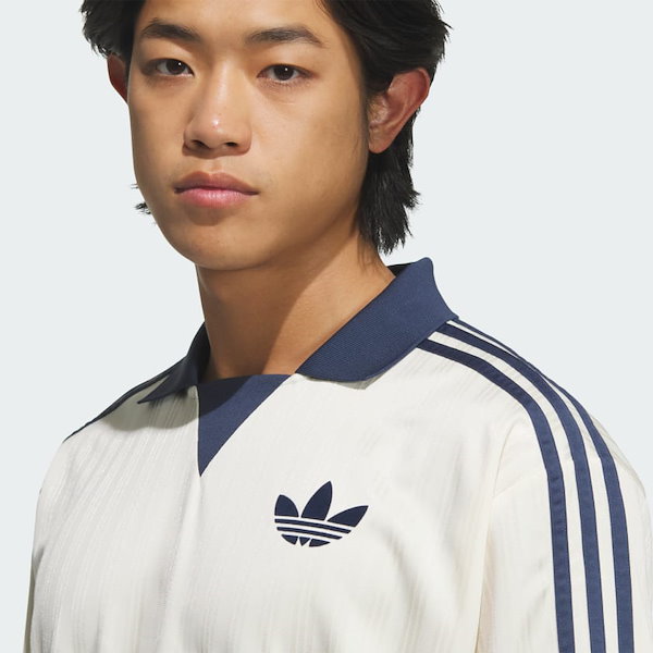 襟付きゴーリートップ M 残り１枚しかない Adidas 襟付きゴーリートップ - メルカリ