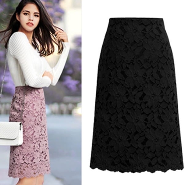 スカート タイトスカート 膝下 デザイン 美ライン ニュアンス ファスナー 透け感 裏地 カラバリ スタイルアップ ドラマチック かわいい 大人可愛い きれいめ シンプル カジュアル 大人 上品