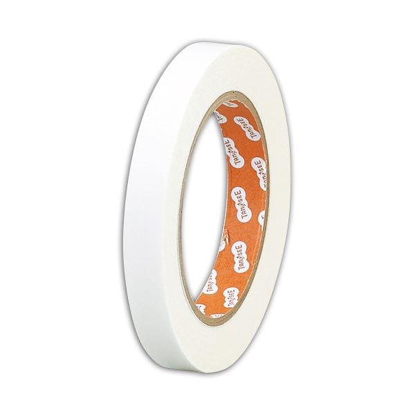 （まとめ）TANOSEE オリジナル両面テープ 15mmx20m 1セット（13巻） [x10]
