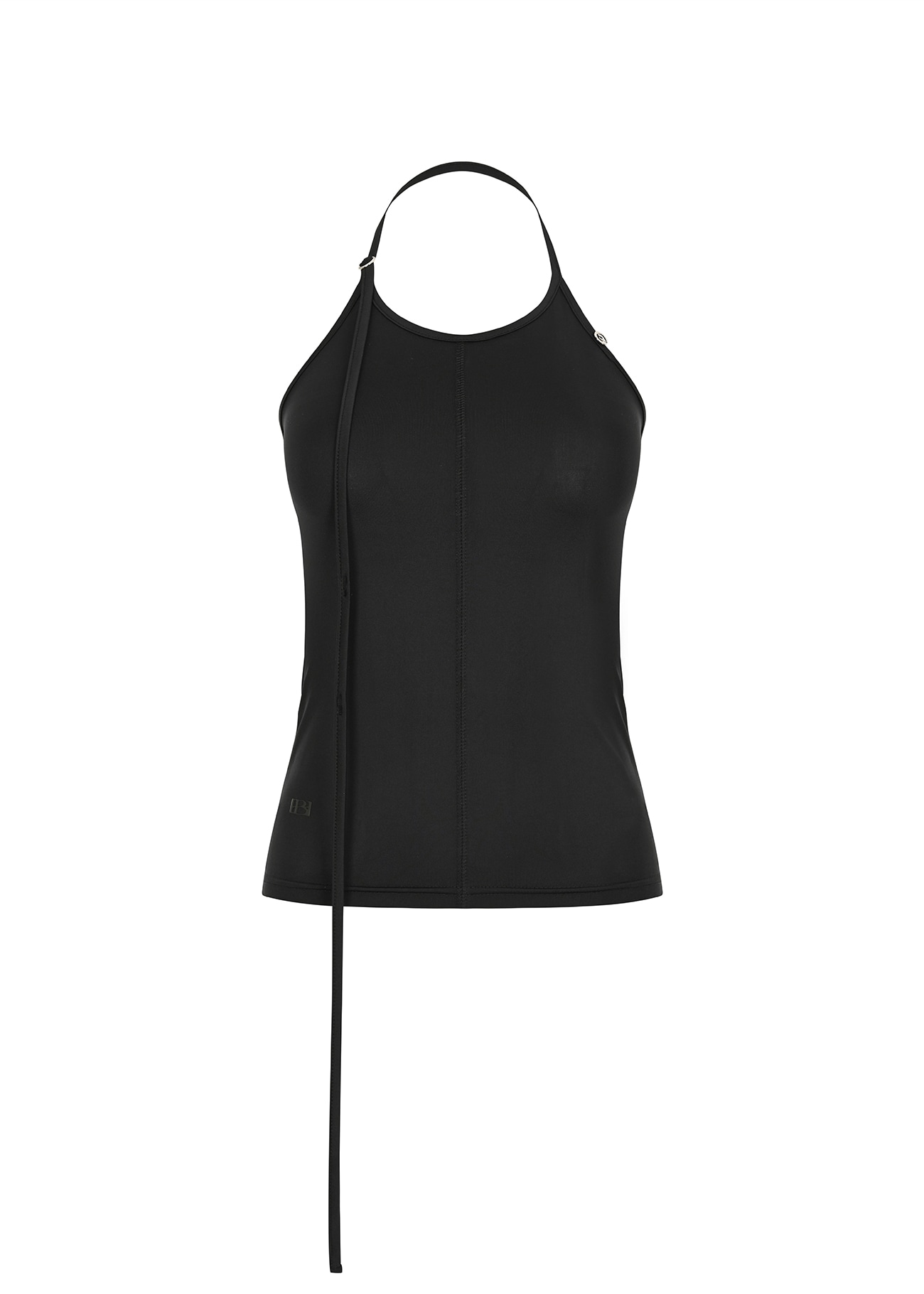 【BOHEMIANSEOUL】 HALTER TIED TOP : BLACK
