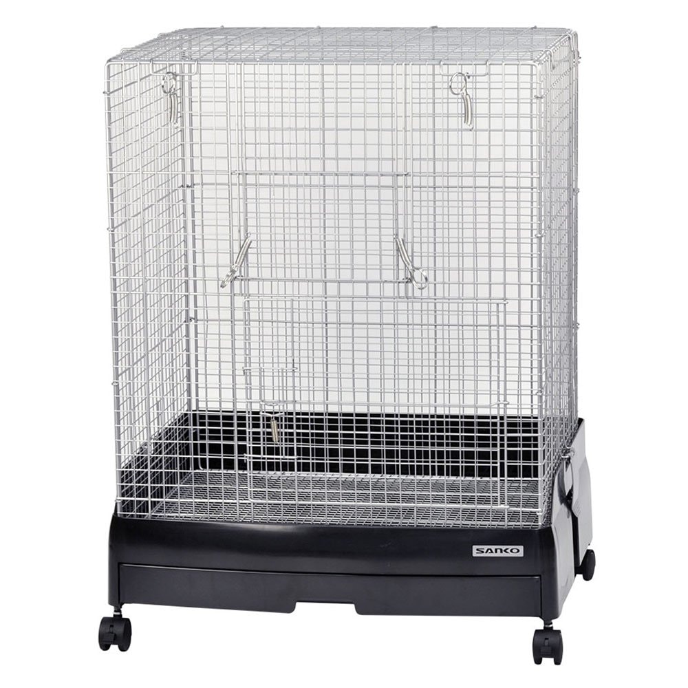 三晃商会　イージーホーム６０　ハイメッシュ　ＢＫ（ブラック）（６２X５０．５X７８ｃｍ）　デグー　フクロモモンガ　ＣＲＣ50―63―29―10―00