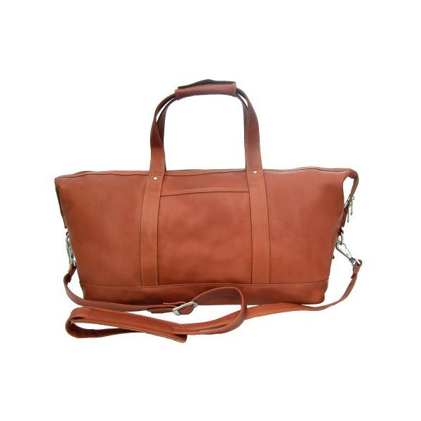 Piel Leather Medium Carry-On Satchel， Saddle， One Size 並行輸入品