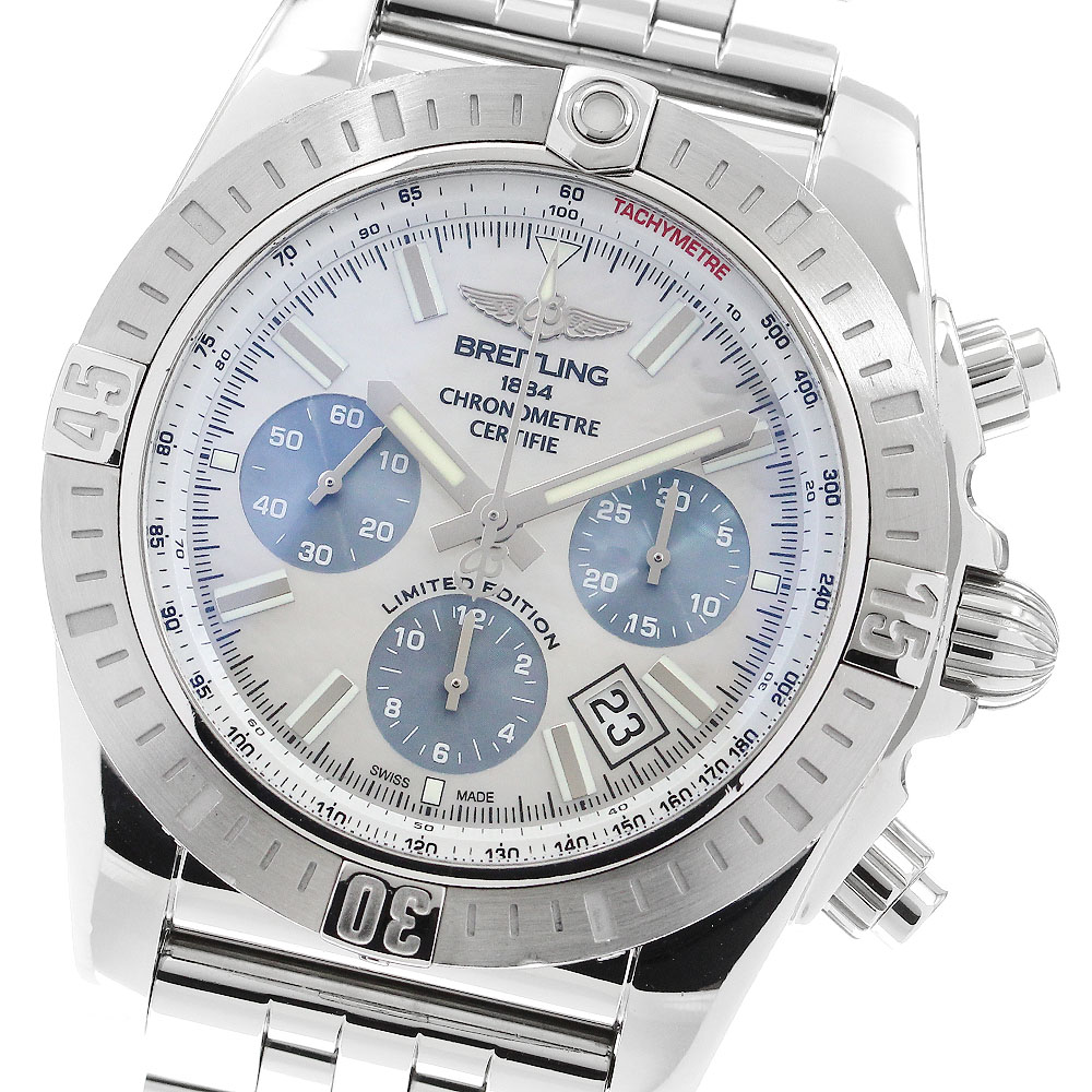 ブライトリング BREITLING AB0115 クロノマット 44 スペシャル 日本限定 デイト 自動巻き メンズ 良品 箱・保証書付き_903599【中古】