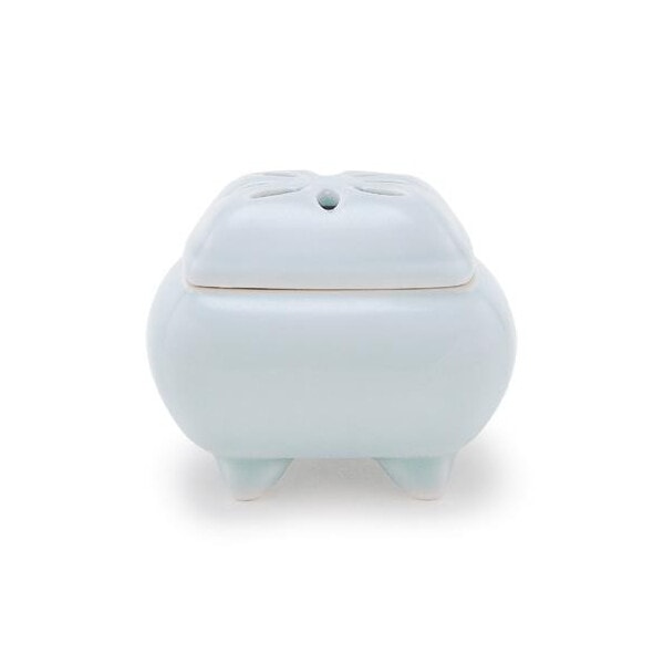 香炉 青磁 角 有田焼 28005