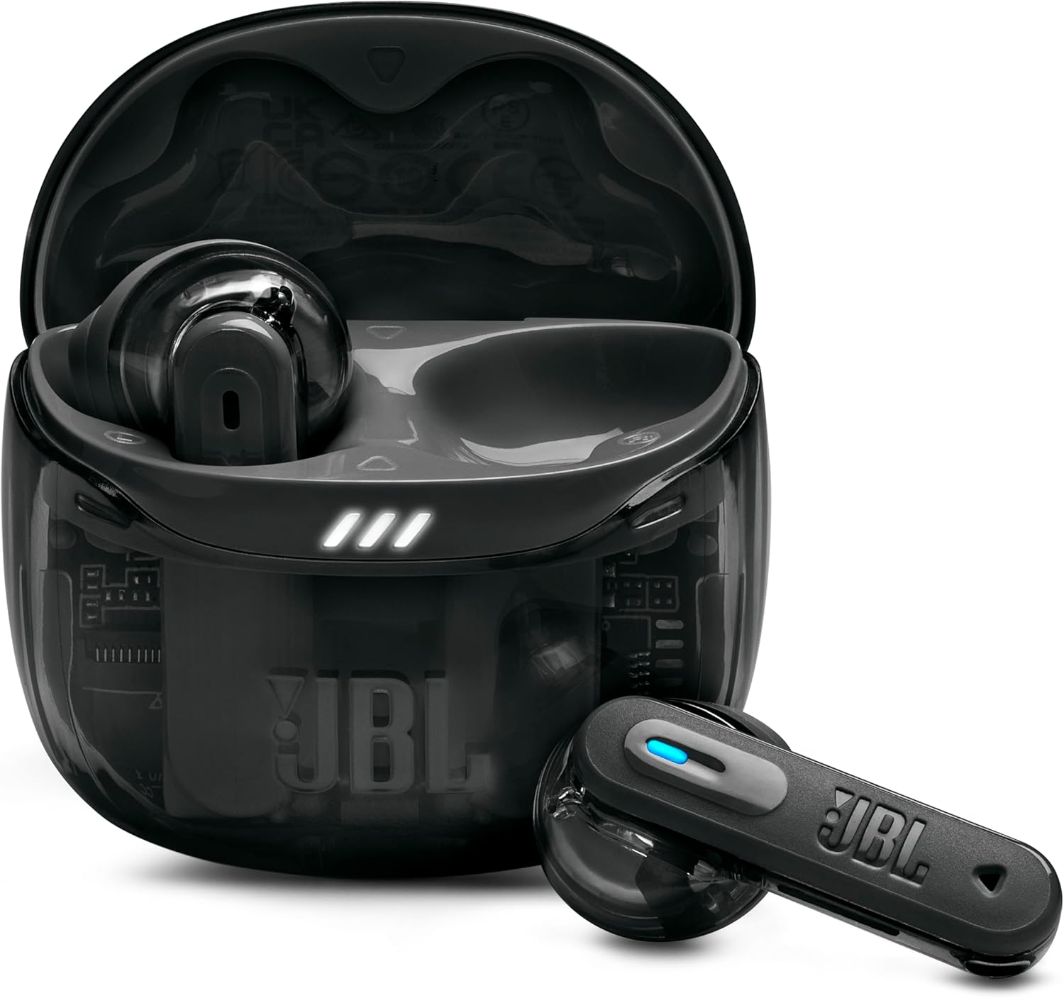 JBL Tune Flex 2 ワイヤレスイヤホンbluetoothマルチポイント対応 選べる2ウェイ装着 ハイブリッドノイズキャンセリング IP54防水・防塵外音取り込みブラック JBLTFLEX2