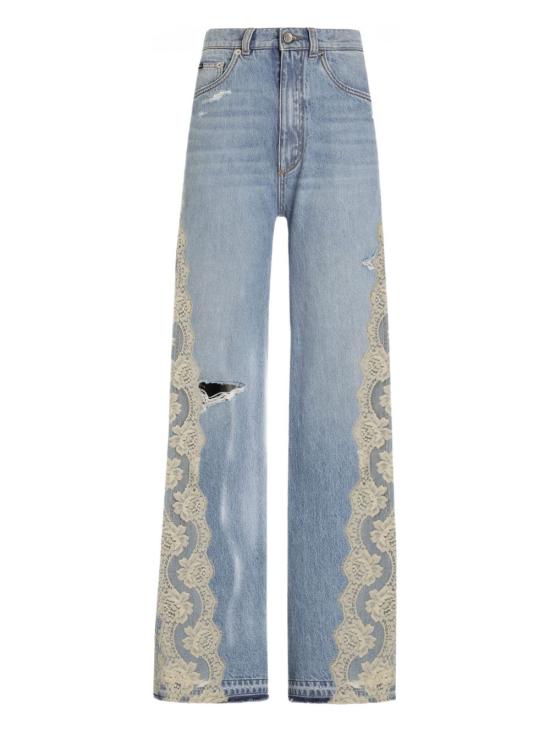 DOLCE & GABBANA Women Denim Pants FTDGCD G8OG6S9001 Blue