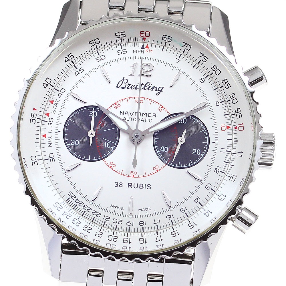 ブライトリング BREITLING A47330 ナビタイマー02 クロノグラフ 自動巻き メンズ 良品 _819362【中古】