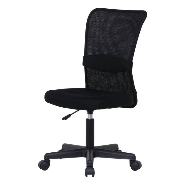 メッシュバックチェアー ハンター ブラック H-298FBK