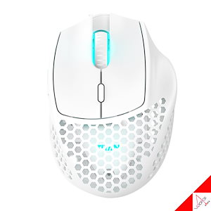 Xenics/タイタン GE エア/ワイヤレス マウス/19000DPI/PAW3370/新型/白色