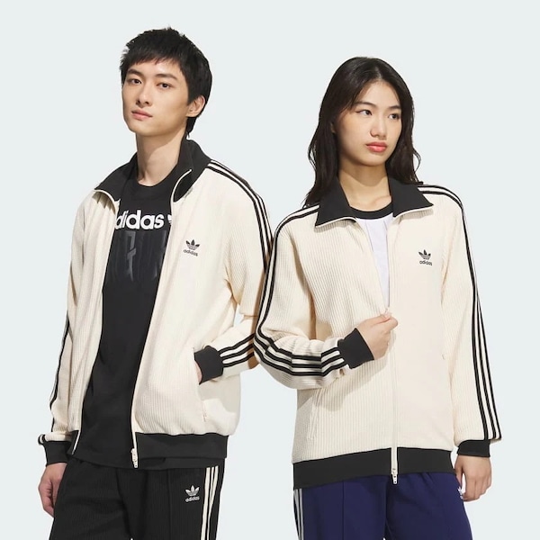 Qoo10 adidas ワッフル トラック ジャケット ミドル