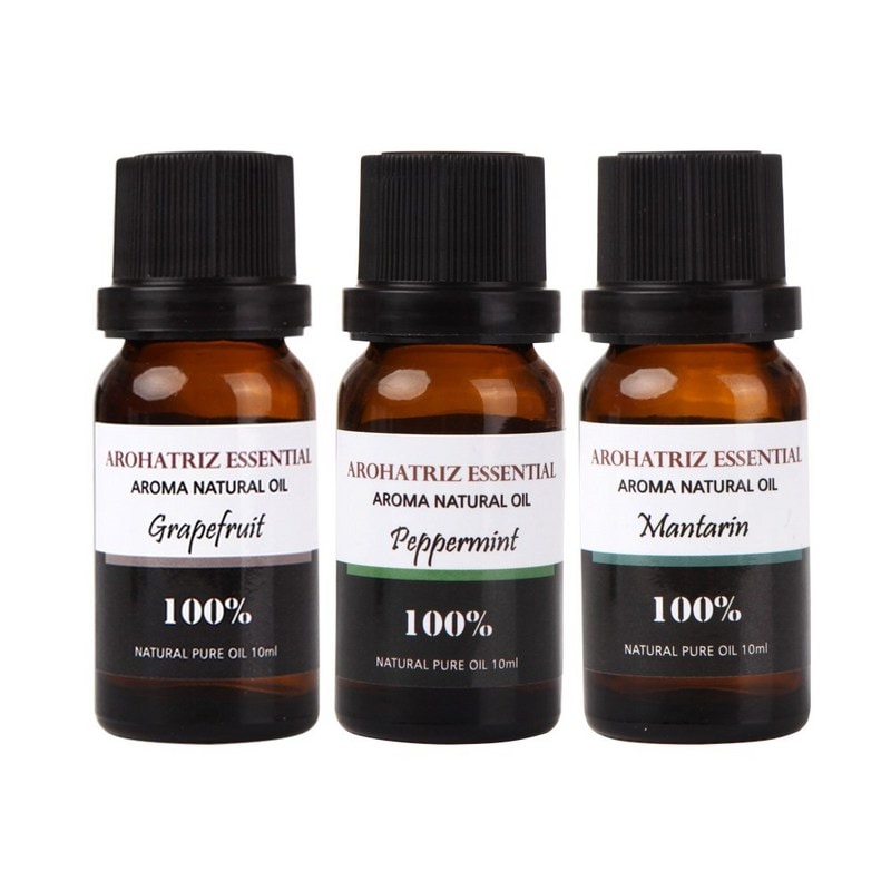 アロハトリーズ エッセンシャルオイル グレープフルーツ+ペパーミント+マンダリン10ml1セット