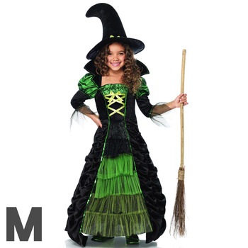 コスプレ 仮装 ストーリーブックウィッチ 子供用 M 【 コスプレ 衣装 ハロウィン 仮装 コスチューム 子供 魔女 ゴシックウィッチ 子ども用 魔法使い キッズ パーティーグッズ こども 】