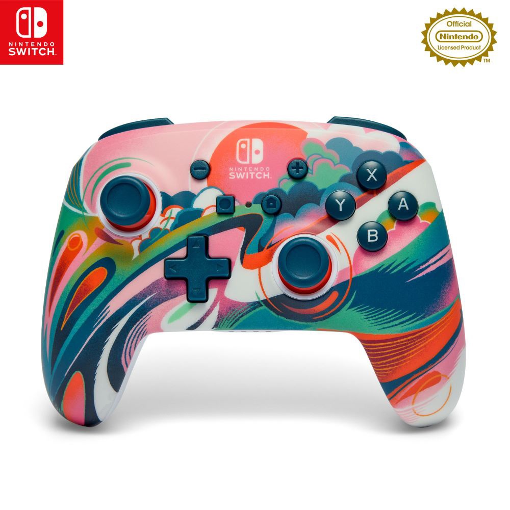 PowerA エンハンスド・ワイヤレスコントローラー for Nintendo Switch　リキッドサンセット NSGP0351JP-01