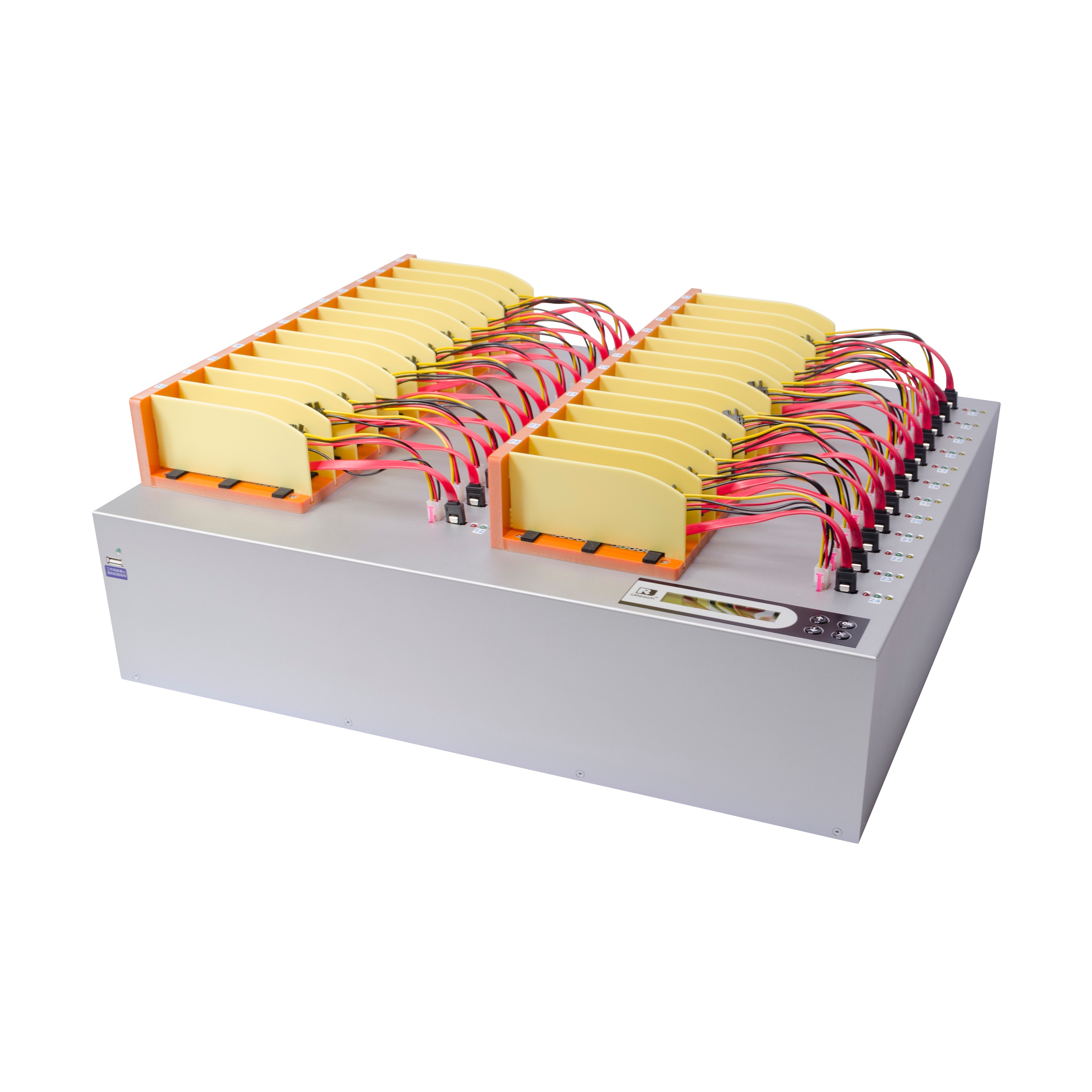 MT-U シリーズ：24ポート ウルトラハイスピードSATA HDD/SSD デュプリケーター MT2400U