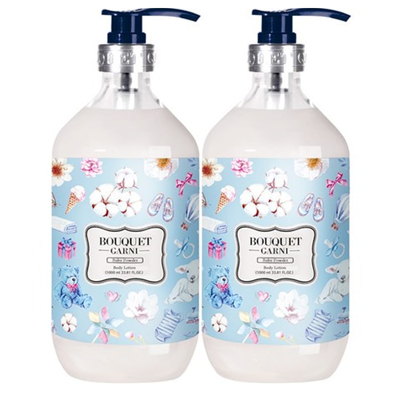 ボディローション ベビーパウダー 1000ml x 2個