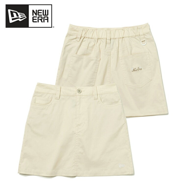 ニューエラ WOMEN S ストレッチスカート 紺野ゆり Light Beige インナースパッツ付 ゴルフ ボトムス レディース 女性 国内正規品 [AA]