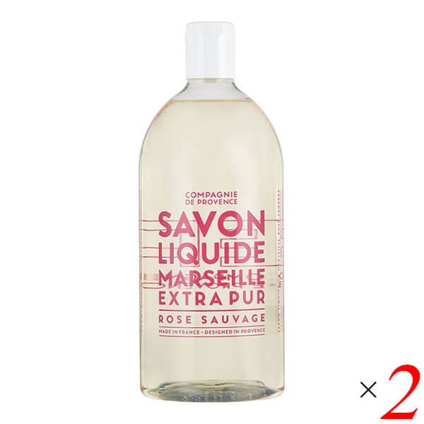 エクストラピュア リキッドマルセイユソープ リフィル ローズ 1000mL 2本セット