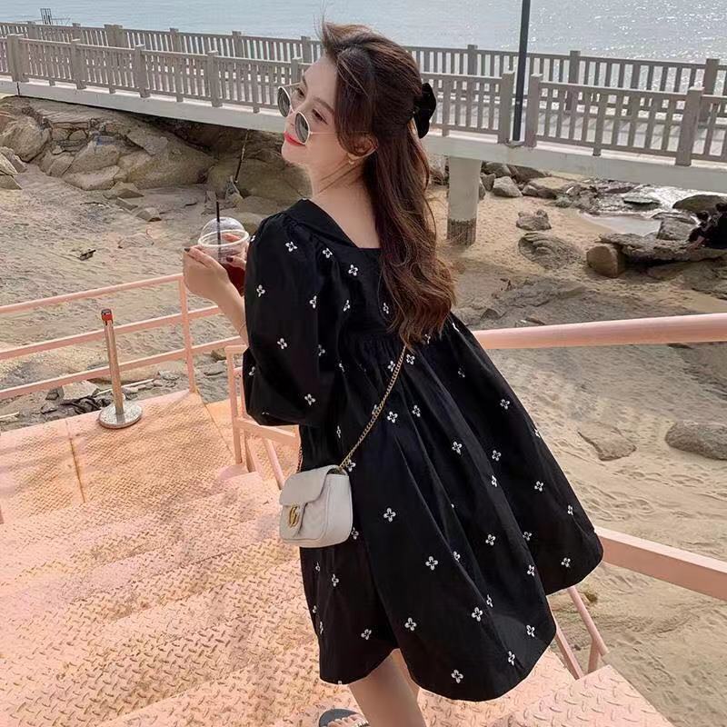 妊婦の春服トレンディなママスーツファッショナブルな妊娠用春夏長袖ドレストレンディなママのパーソナライズされたトップスとスカート