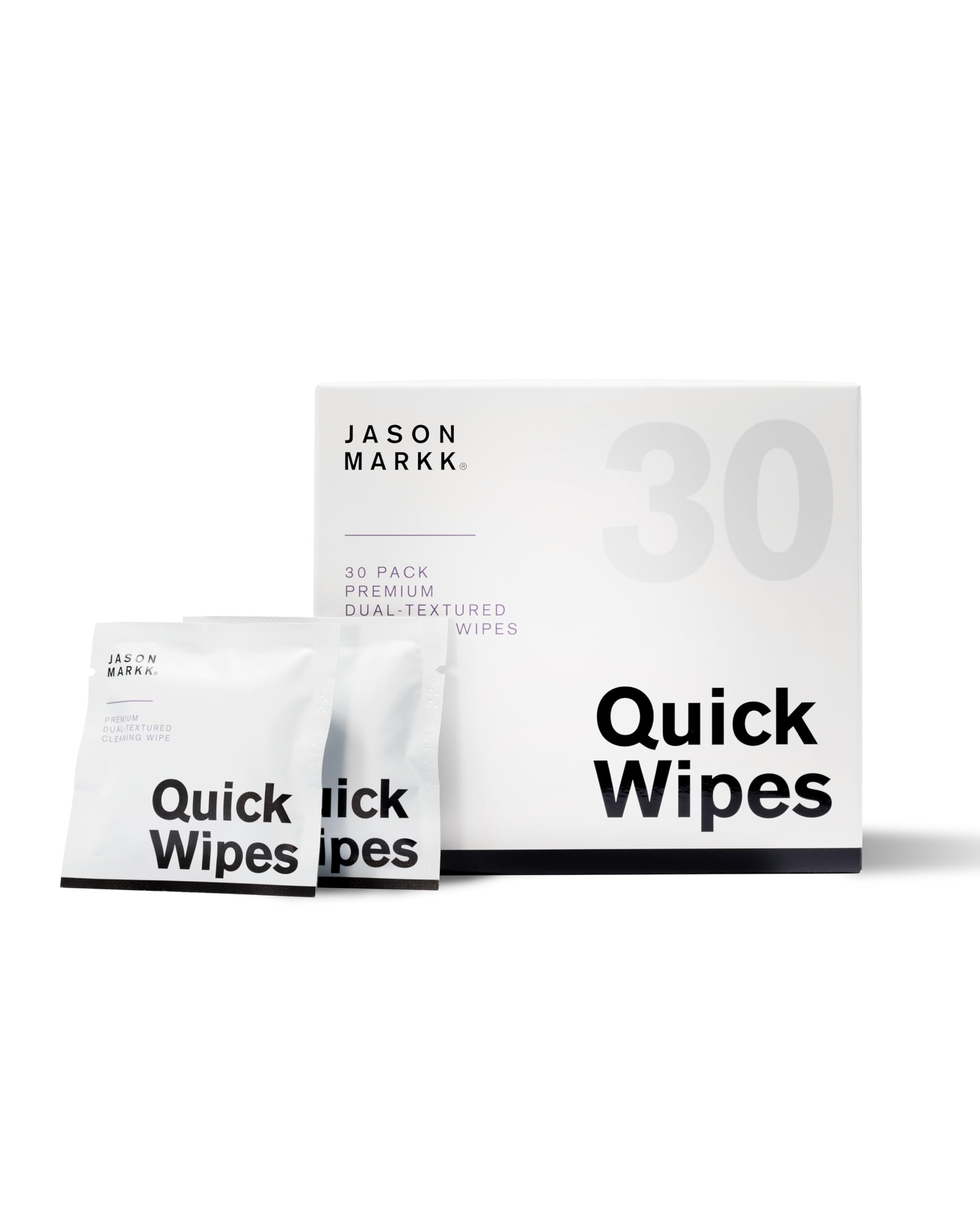 [ジェイソンマーク] JASON MARKK QUICK WIPES-30 PACK スニーカークリーナー シート 30枚入り 個包装 2層構造 大容量 レザー ゴム プラスチック