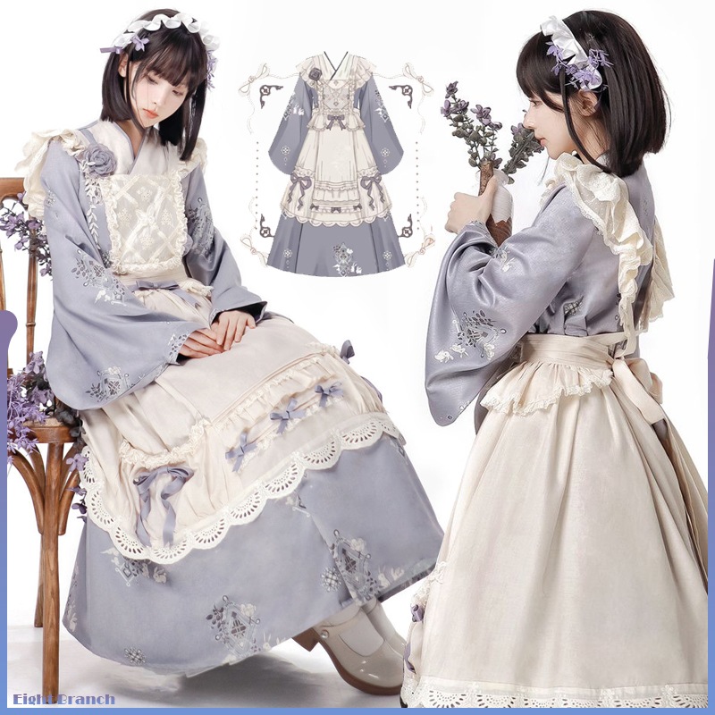 春夏秋！コスプレ/薬屋opロリータ長袖ワンピース秋冬デイリー可愛いロリータエレガントメイドスーツ