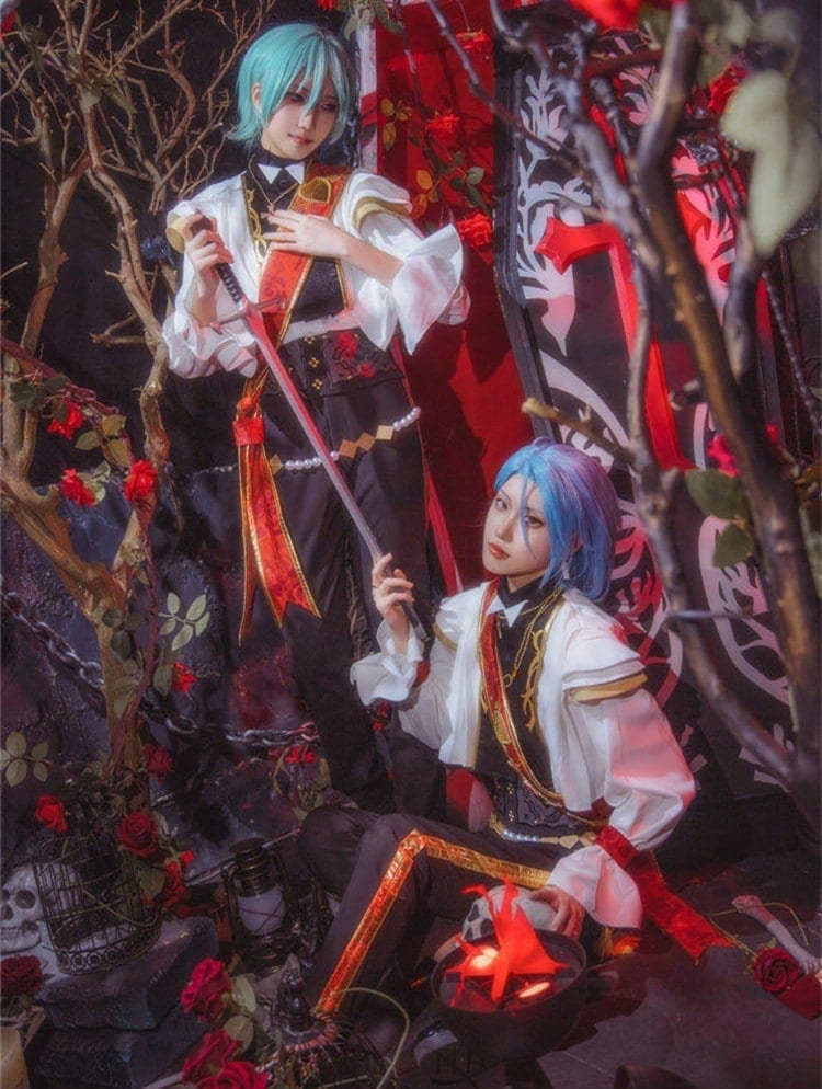 あんさんぶるスターズ HiMERU 礼瀬あやせ 変装 仮装期間限定30％ 桜河こはく コスチューム コスプレ衣装 スカウトロマンチック デイトパーティーイベント用品コスプレ変装仮装