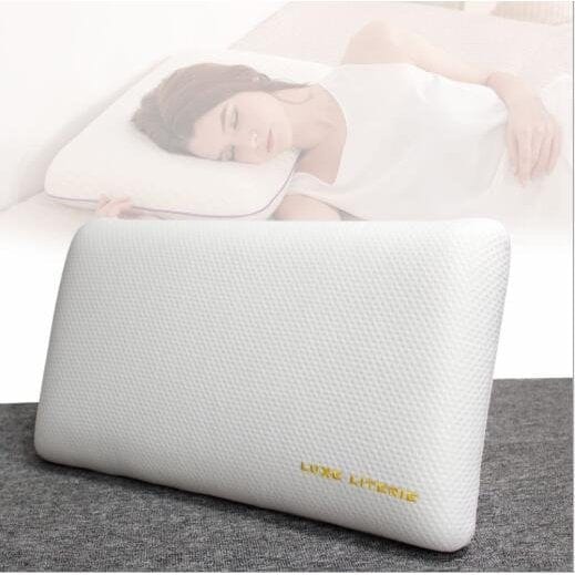 遅い低反発メモリーフォーム枕方形首スポンジ保健枕睡眠のパン枕 後頭部首筋を支えるパン枕434