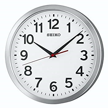定番の冬ギフト 電波 掛け時計 クロック セイコー アナログ SEIKO KX227S 金属枠 掛時計
