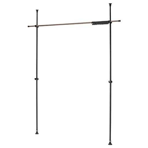 武田コーポレーション 【つっぱり棒・間仕切り・ポール】 ブラウン/ブラック 162×9×215CM 間仕切りにもなる突っ張りポール T0-RP160BR 5,280円