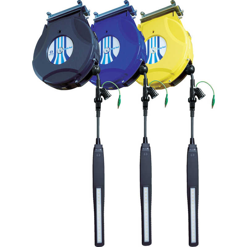日平機器　日平 リール LEDランプリール 10M　HEP-610EV-BL