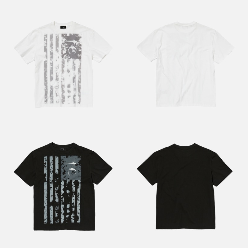 【THUG CLUB】26SS VINTAGE OLD GLORY T-SHIRT : 2COLORS