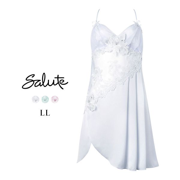 ワコール サルート 32グループ 32G ランジェリードレス LL ネグリジェ スリップ Wacoa