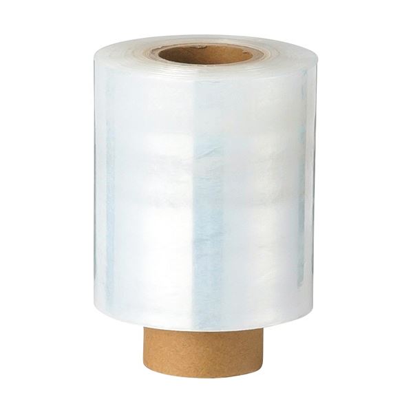 （まとめ）TANOSEE ストレッチmini 詰め替え 100mmx300m 1巻 [x5セット]