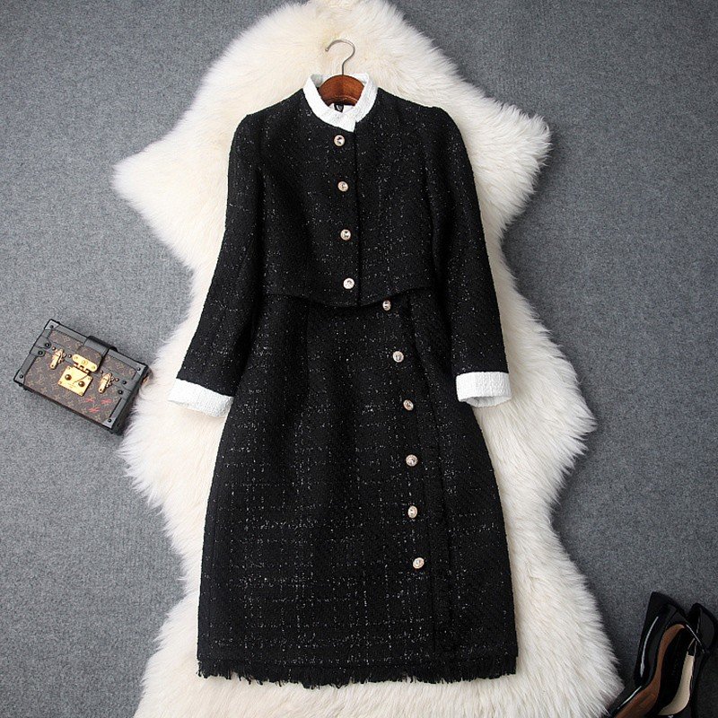 ブランドのギフト 在庫切れ 入学式ワンピース 30代 代 気質 上品 長袖 入園式 母 春 2点セット ワンピースセット フォーマルスーツ 40代 ママ レディース セレモニースーツ その他 スーツ サイズ M