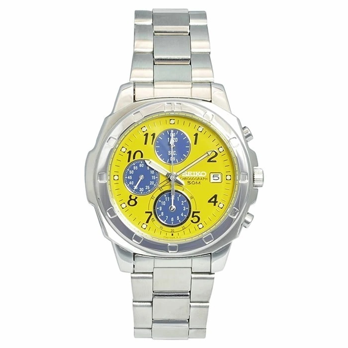 正規品 セイコー 腕時計 メンズ SND409PC イエロー SEIKO