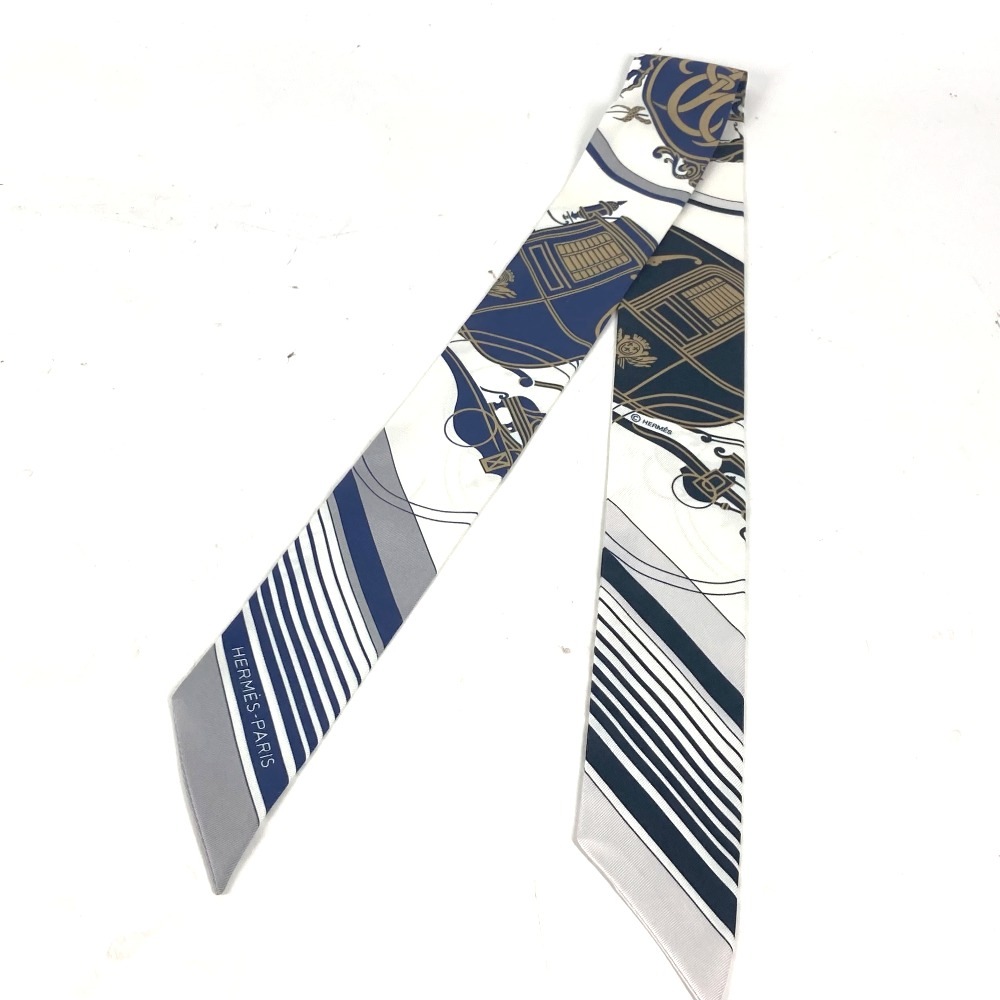 スカーフ バンドースカーフ ツイリー ツィリー シルク ネイビー