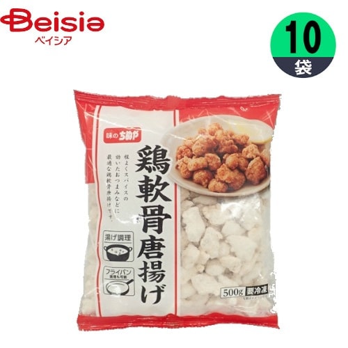 から揚げ ちぬや冷食 鶏軟骨唐揚げ 500g×10個 おかず お弁当 おつまみ まとめ買い 業務用 冷凍