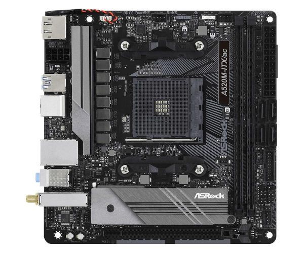 ASRock A520M-ITX/AC Supports 3rd Gen AMD AM4 Ryzen / Future AMD Ryzen Processors (3000 and 4000 Seri