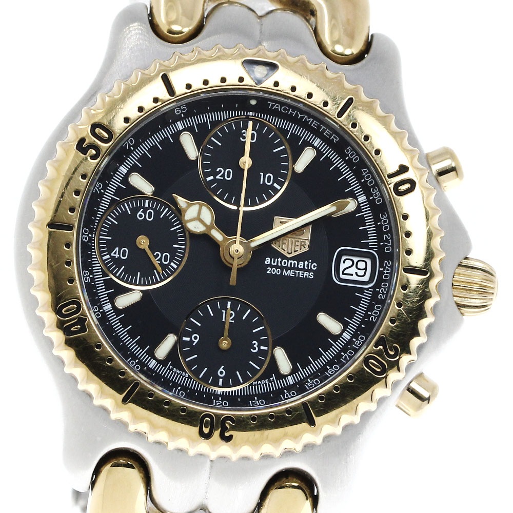 タグホイヤー TAG HEUER CG2121-R0 セル クロノグラフ 自動巻き メンズ _818539【中古】 73,480円