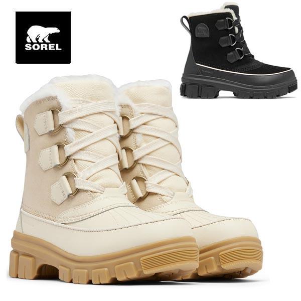SOREL ティボリ5 nl5113 010 292 防寒 レディース ブーツ スニーカー TIVOLI5 Black/Fawn Honey White/Sea Salt