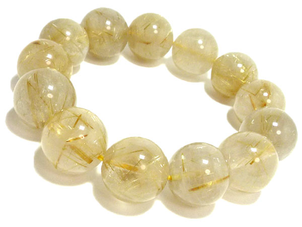 ゴールドルチルクォーツ ルチルクォーツ ブレスレット 13mm パワーストーン ブレスレット メンズ レディース 天然石 数珠 アクセサリー メンズブレスレット レディースブレスレット パワ h861 10,681円