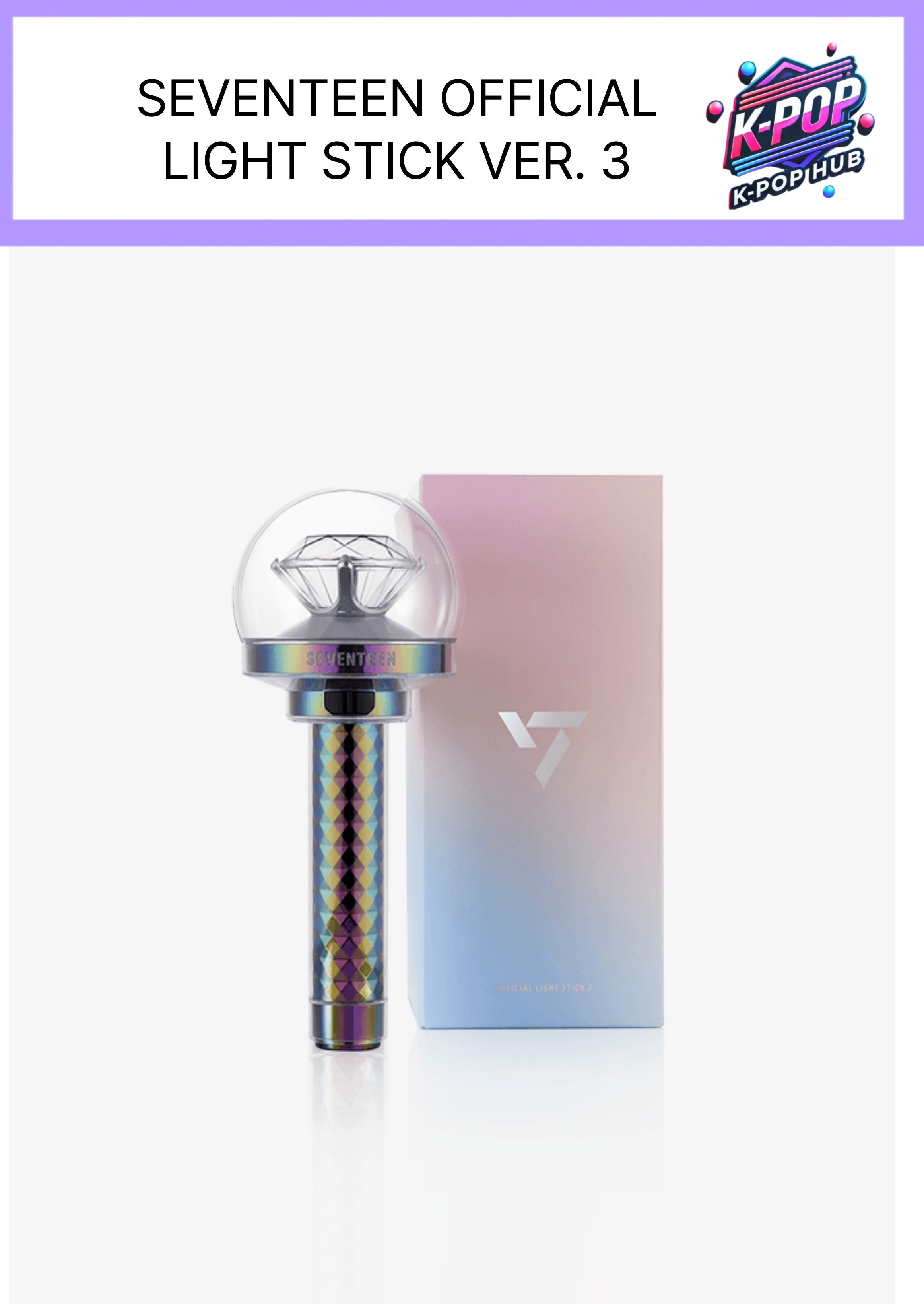 [公式] SEVENTEEN ペンライト (Official Light Stick) VER.3