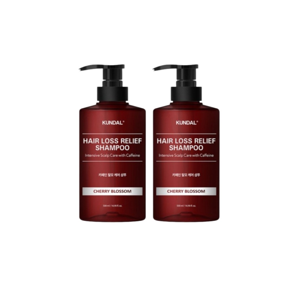 カフェイン抜け毛シャンプーチェリーブロッサムの香り500ml 2個