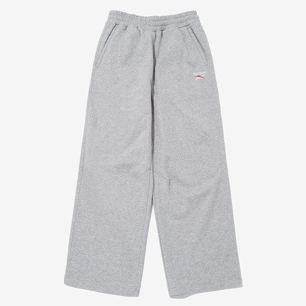 ワイドフィット起毛スウェットパンツ メランジグレー REPA5FN43G2