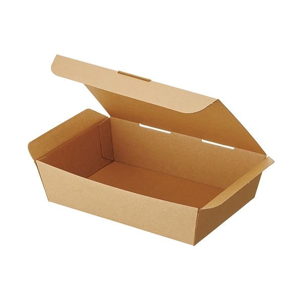 （まとめ）HEIKO ネオクラフト スナックBOX M #4248001 1パック（20枚） 3セット