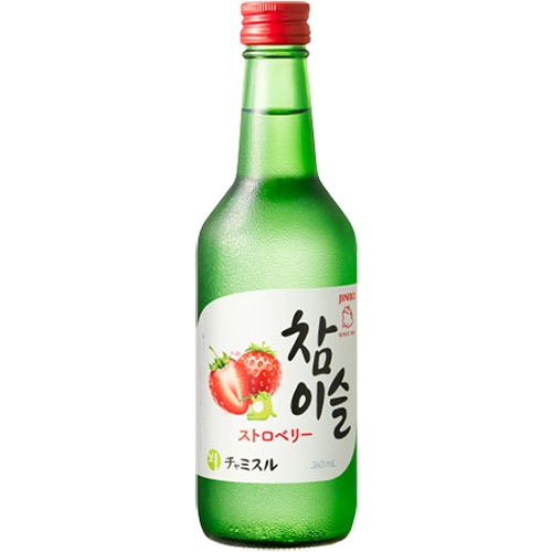 チャミスル ストロベリー 360ml ｘ 20本 13％ 韓国 ドラマ 定番 食品 食材 料理 お酒 業務用 焼酎 甲類 リキュール ソジュ
